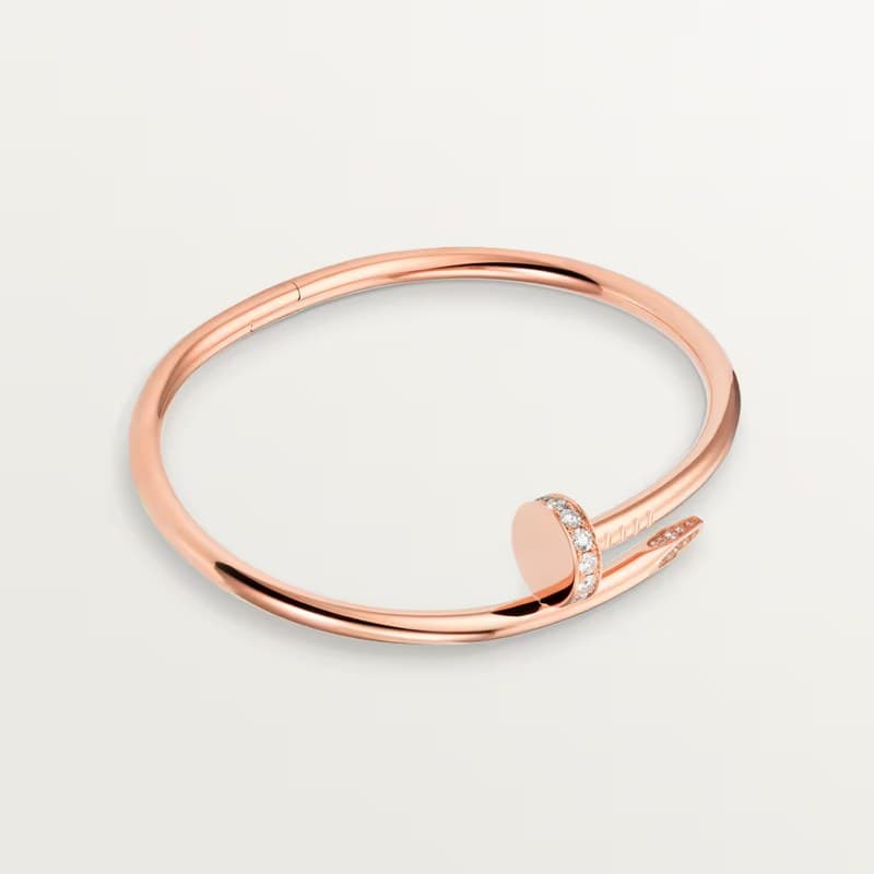 LuxeFinder — Cartier Juste un Clou bracelet or rose diamants | photo luxefinder.app