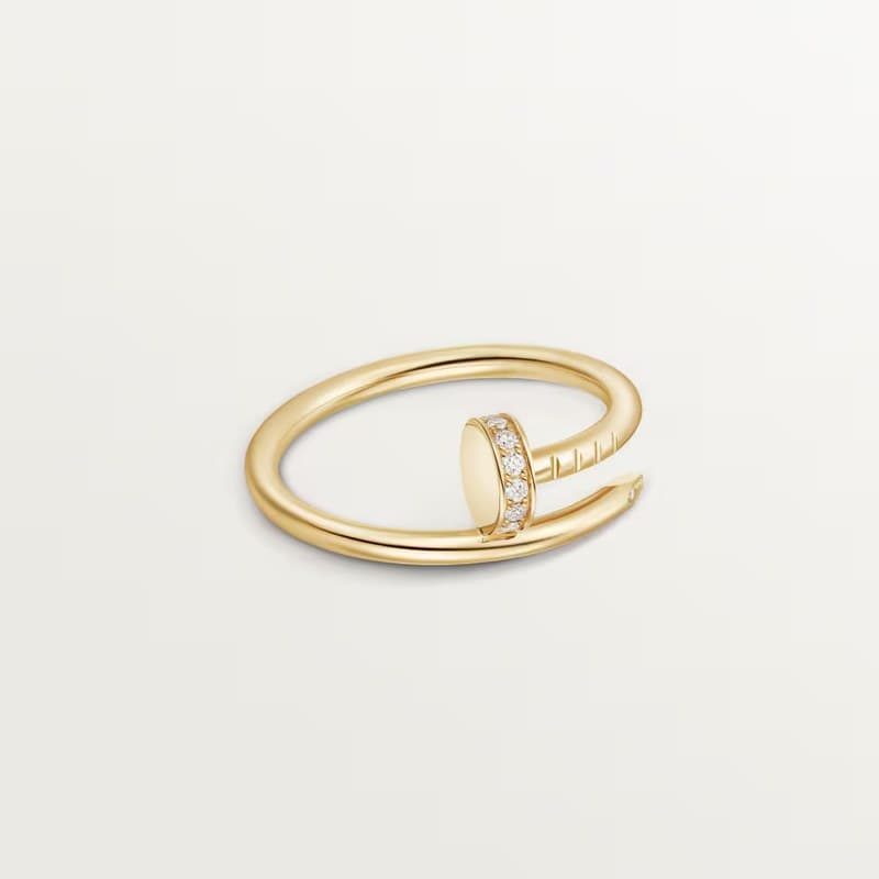 LuxeFinder — Cartier Juste un Clou bague or jaune diamants | photo luxefinder.app