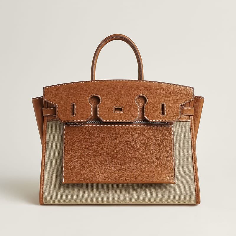 LuxeFinder — Hermès Birkin Cargo toile Goéland | photo luxefinder.app